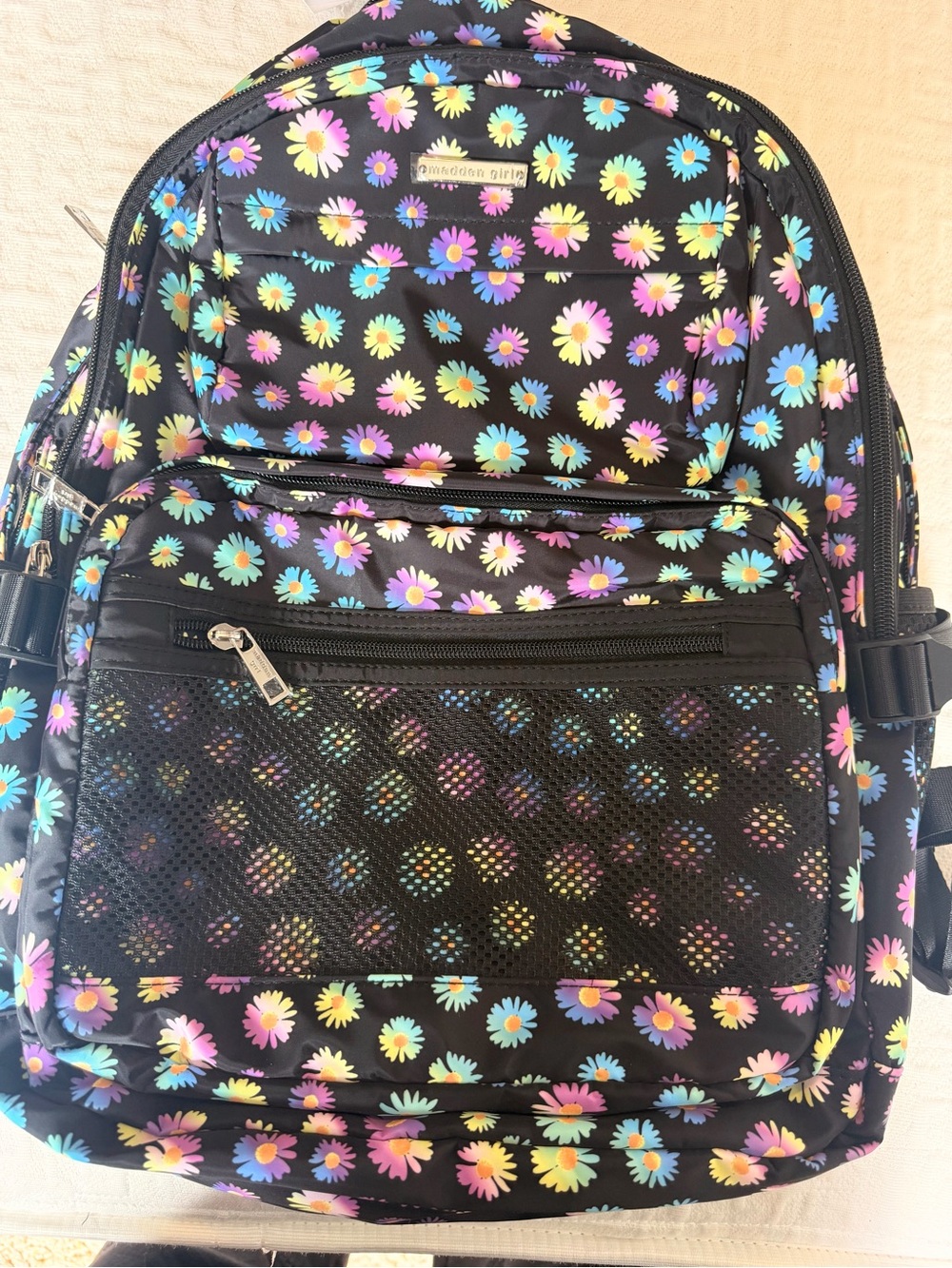 Back to school madden girl Abby nylon dome bag